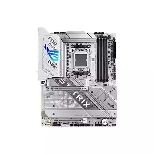 ASUS ROG STRIX X870-A GAMING WIFI AMD AM5 ATX Motherboard (White)-gallery-1