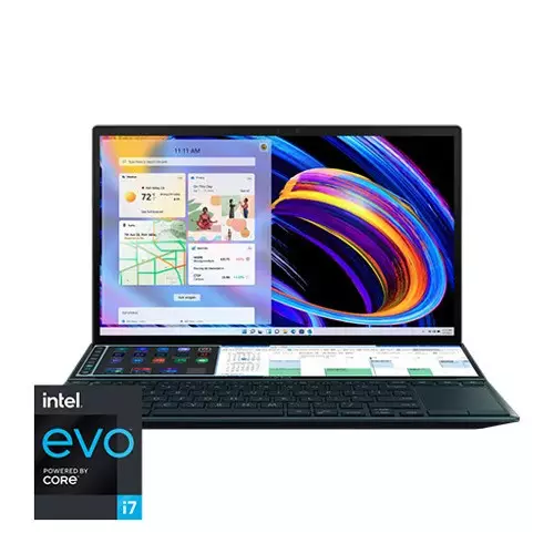 ASUS ZenBook Duo 14 UX482EG-HY428W Core i7 11th Gen Dual Screen Laptop