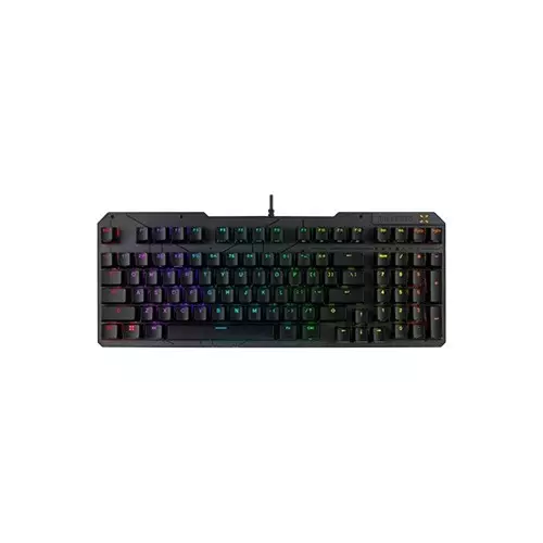 Asus RA07 TUF K3 Gen II ABS Doubleshot IP57 Red Switch Wired Gaming Keyboard (Black)