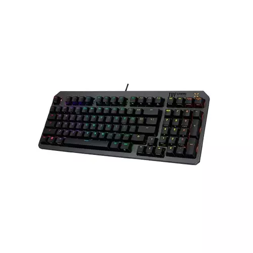 Asus RA07 TUF K3 Gen II ABS Doubleshot IP57 Red Switch Wired Gaming Keyboard (Black)-gallery-4