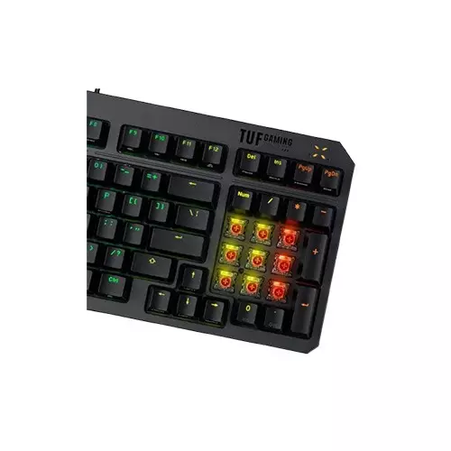 Asus RA07 TUF K3 Gen II ABS Doubleshot IP57 Red Switch Wired Gaming Keyboard (Black)-gallery-6