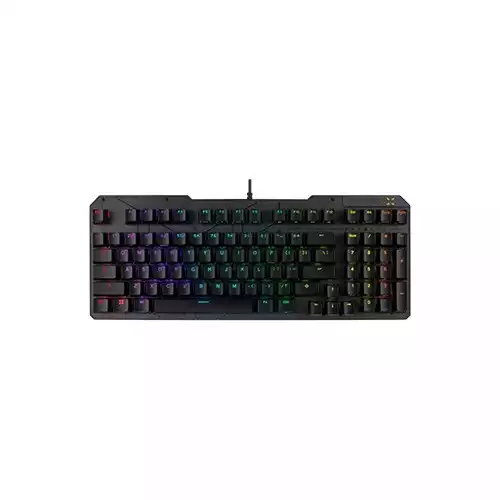 Asus RA07 TUF K3 Gen II ABS Doubleshot IP57 Red Switch Wired Gaming Keyboard (Black)