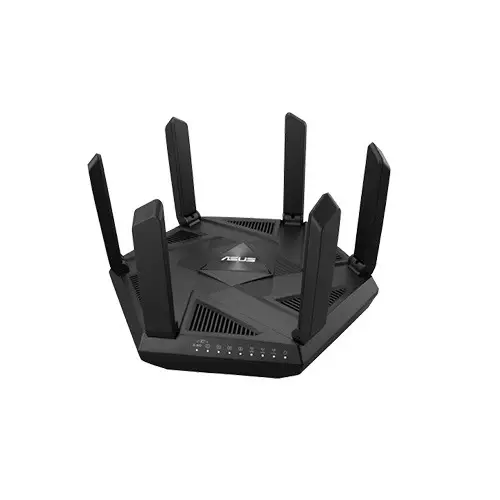 Asus RT-AXE7800 Tri-band WiFi AiMesh 6E (802.11ax) 2.5G Port Enhanced Network Security 6GHz Secure VPN Router (Black) - 1