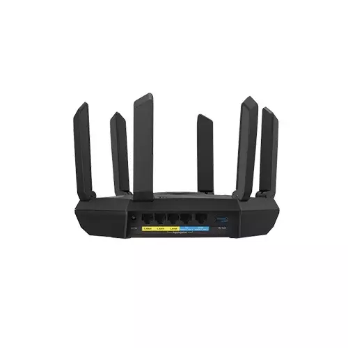 Asus RT-AXE7800 Tri-band WiFi AiMesh 6E (802.11ax) 2.5G Port Enhanced Network Security 6GHz Secure VPN Router (Black) - 3