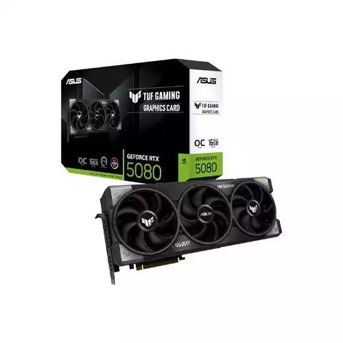 ASUS TUF Gaming GeForce RTX 5080 16GB GDDR7 OC Edition Graphics Card