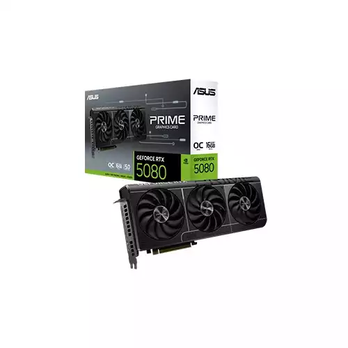 ASUS PRIME GeForce RTX 5080 16GB GDDR7 OC Edition Graphics cards