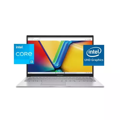 Asus VivoBook 15 F1504ZA-NJ1831 12th Gen Core i3 8GB RAM 512GB SSD 15.6-inch FHD Laptop
