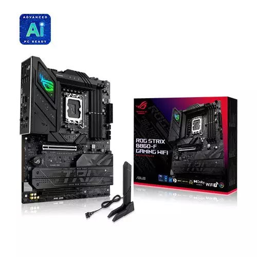 ASUS ROG STRIX B860-F GAMING WIFI Intel LGA1851 ATX Gaming Motherboard