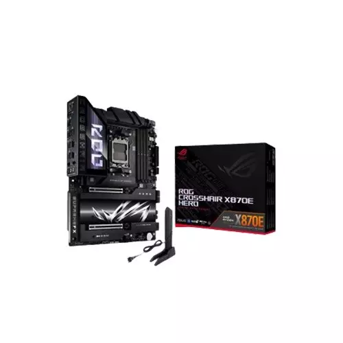 ASUS ROG CROSSHAIR X870E HERO AM5 AMD X870E DDR5 ATX Gaming Motherboard