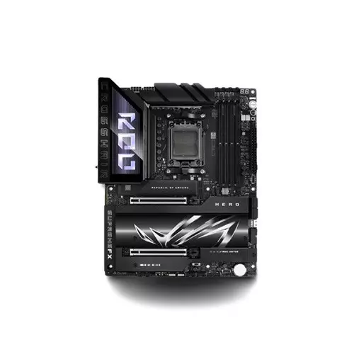 ASUS ROG CROSSHAIR X870E HERO AM5 AMD X870E DDR5 ATX Gaming Motherboard - 1
