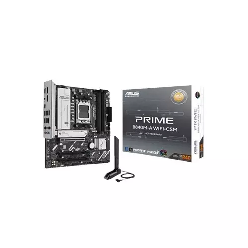 Asus PRIME B840M-A WIFI-CSM AM5 AMD B840 DDR5 mATX Motherboard