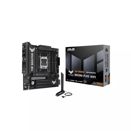 Asus TUF GAMING B850M-PLUS WIFI AMD B850 AM5 DDR5 micro-ATX Motherboard