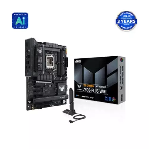 ASUS TUF GAMING Z890-PLUS WIFI Intel LGA1851 DDR5 ATX Gaming Motherboard