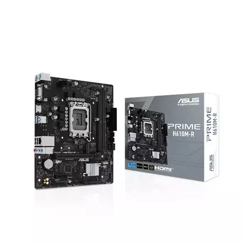 Asus PRIME H610M-R Micro-ATX DDR5 14th GEN Intel Motherboard