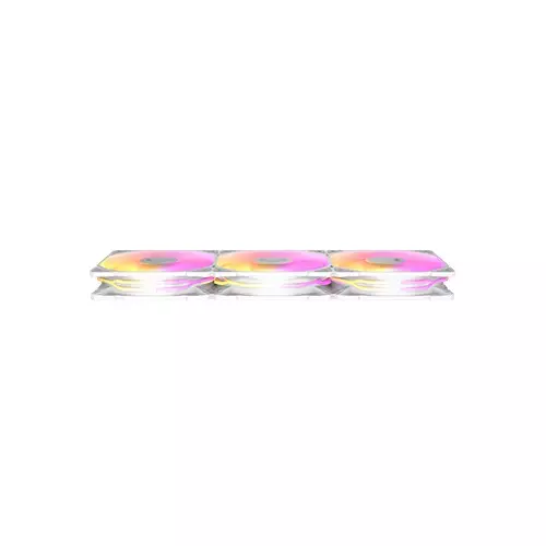 Asus TUF Gaming TR120 ARGB Triple Pack Reverse Casing Fan (White)-gallery-4