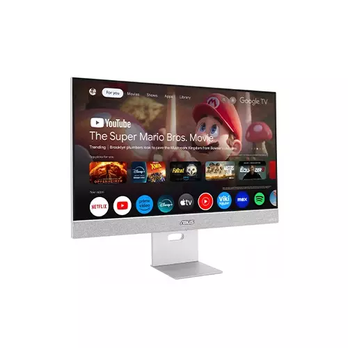 ASUS ZenScreen MS27UC 27 Inch 4K UHD Type-C Smart Monitor with Google TV - 1