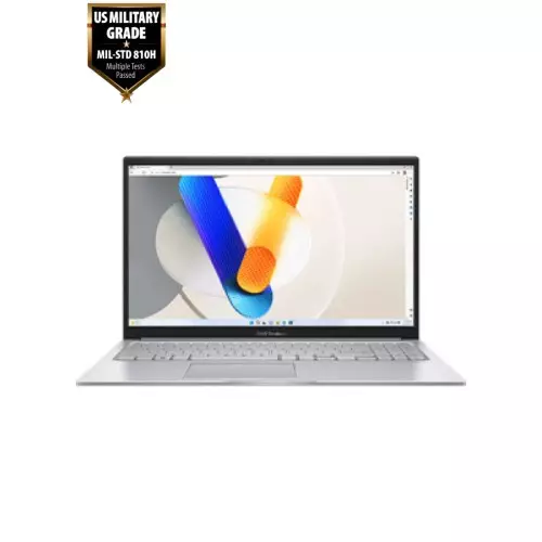 Asus Vivobook 15 X1504ZA Core i7 12th Gen 16GB RAM 512GB SSD 15.6-Inch FHD Cool Silver Laptop
