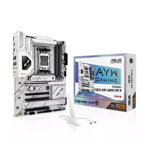 ASUS X870 AYW GAMING WIFI W AM5 ATX Motherboard