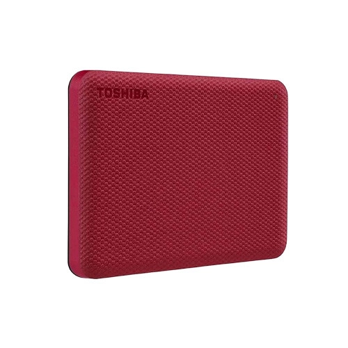 Toshiba Canvio Advance 2TB USB 3.2 Gen 1 External HDD (RED) - 2