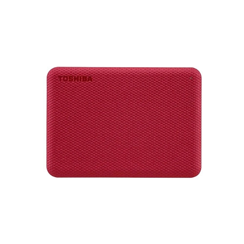 Toshiba Canvio Advance 2TB USB 3.2 Gen 1 External HDD (RED) - 3