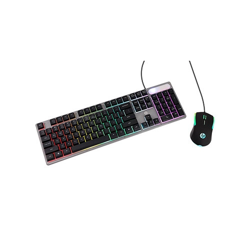 HP KM300F Wired USB Gaming Keyboard and Mouse Combo - 1