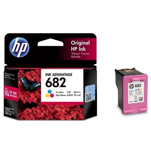 HP 682 Tri-Color Original Ink Advantage Cartridge Full Set Only