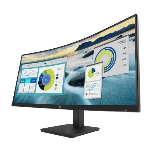 HP P34hc G4 34 Inch WQHD Curved Monitor - 1