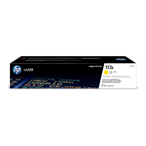 HP 117A Yellow Original Laser Toner Cartridge