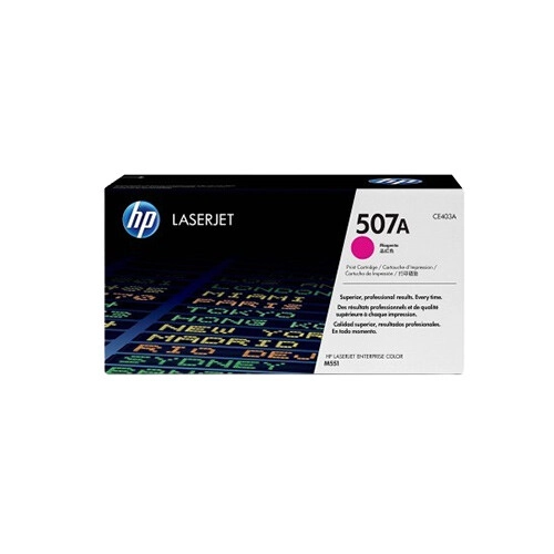 HP 507A LaserJet Toner Cartridge (MAGENTA)