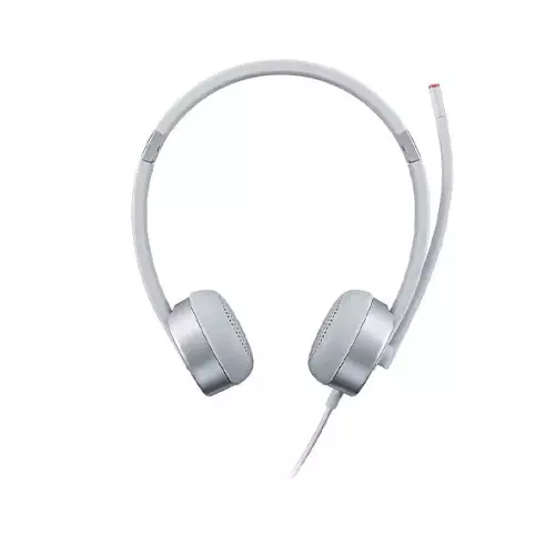 Lenovo 100 Stereo Silver Analog Headset-gallery-1