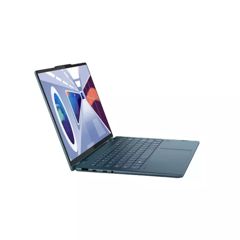 LENOVO YOGA 7 14ARP8 AMD RYZEN 7 7735U 16GB DDR5 RAM 512GB SSD 14 INCH 2.8K OLED 90HZ TOUCH DISPLAY TIDAL TEAL LAPTOP (82YM006YLK) - 5