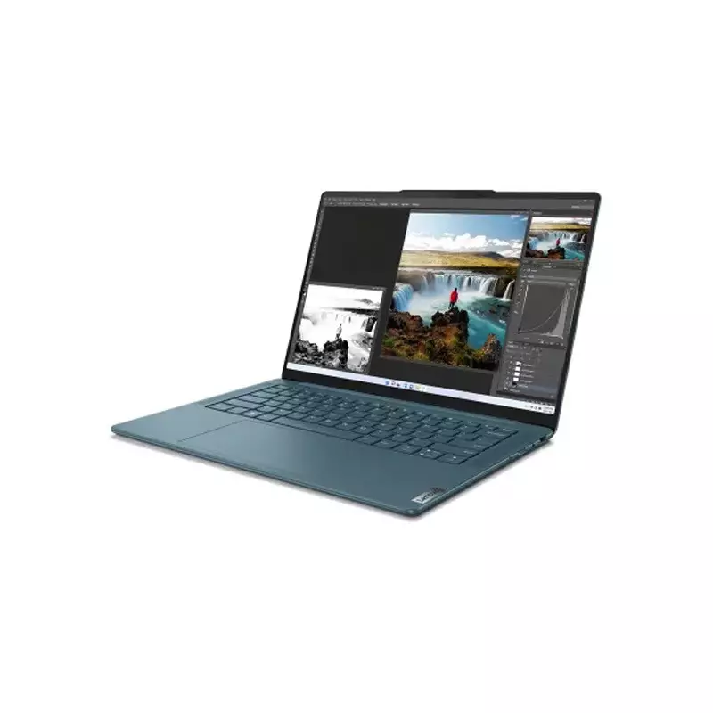 LENOVO YOGA PRO 7 14IRH8 INTEL CORE I7 13700H 13TH GEN 16GB DDR5 RAM 512GB SSD 14.5 INCH 2.5K 90HZ IPS DISPLAY TIDAL TEAL LAPTOP (82Y700A4LK) - 2