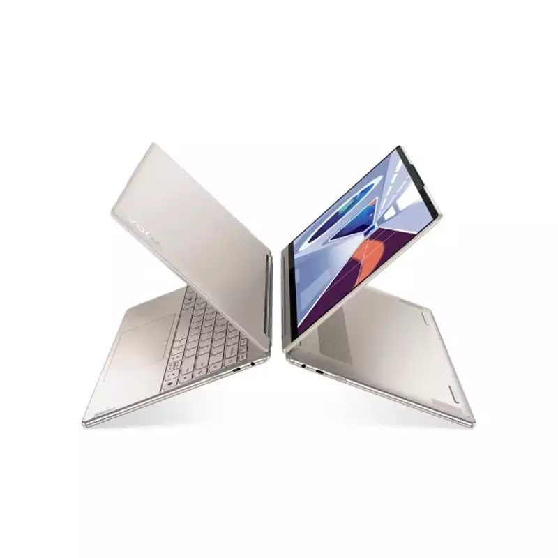 LENOVO YOGA 9 14IRP8 INTEL CORE I7 1360P 13TH GEN 16GB DDR5 1TB SSD 14 INCH 2.8K OLED 90HZ TOUCH DISPLAY OATMEAL LAPTOP (83B1006ALK) - 2