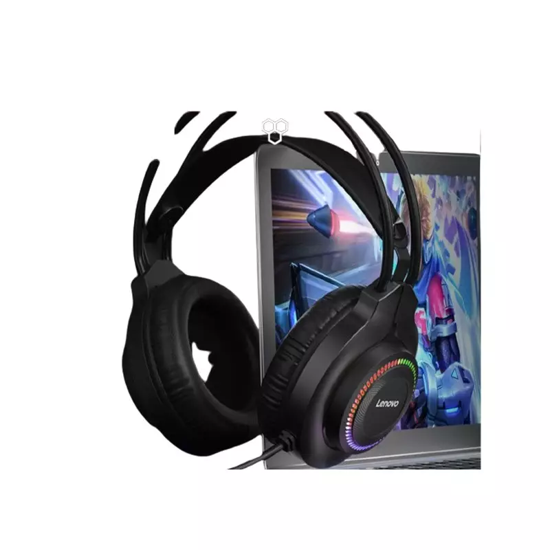 Lenovo G25B-Pro 7.1 Wired Gaming Headphone (Black)-gallery-1