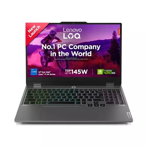 Lenovo LOQ 15IRX9 Core i7 14th Gen RTX 4060 AI Gaming Laptop