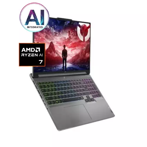 Lenovo Legion Slim 5 16AHP9 Ryzen 7 8845HS RTX 4060 GPU 16-inch AI Integrated Gaming Laptop