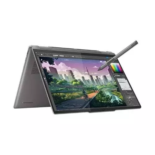 Lenovo Yoga 7 2-in-1 14AHP9 Ryzen 5 8640HS 16GB RAM 1TB SSD 14 Inch FHD+ WUXGA Touch Arctic Grey AI Laptop - 1