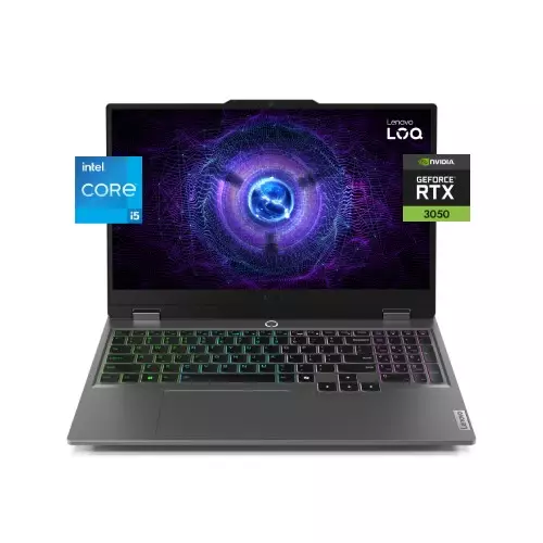 Lenovo LOQ 15IRX9 Core i5 13th Gen RTX 3050 6GB GPU 16GB RAM 512GB SSD 15.6" Gaming Laptop