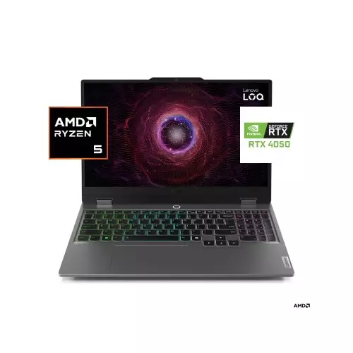 Lenovo LOQ 15AHP9 Ryzen 5 8645HS RTX 4050 GPU 15.6-inch FHD Gaming Laptop