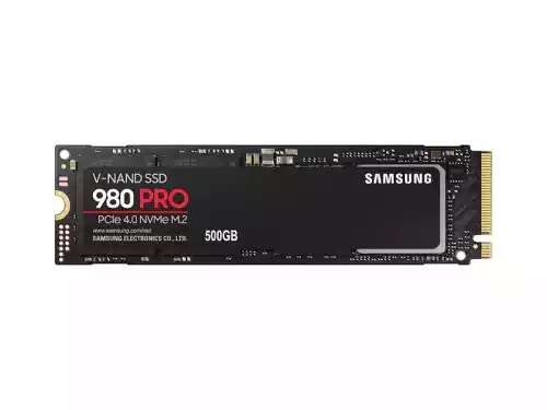 Samsung 980 PRO 500GB PCIe 4.0 M.2 NVMe SSD
