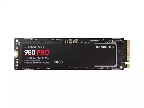 Samsung 980 PRO 500GB PCIe 4.0 M.2 NVMe SSD