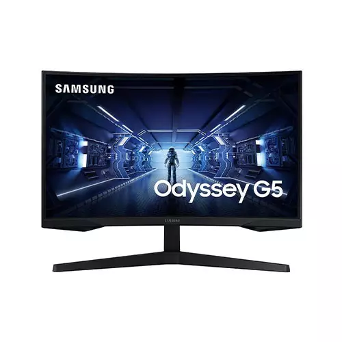 SAMSUNG LS27CG550EWX ODYSSEY G5 27" 165Hz Curved 2k QHD Gaming Monitor