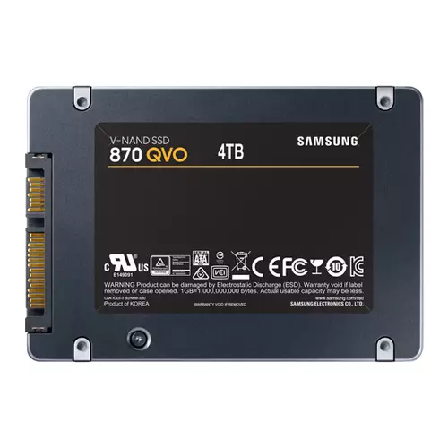 Samsung 870 QVO 4TB SATAIII 2.5 inch internal SSD - 4