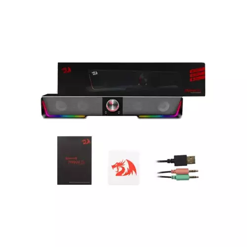 REDRAGON GS570 DARKNETS RGB BLUETOOTH STEREO SOUNDBAR-gallery-1