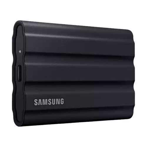 SAMSUNG T7 SHIELD 1TB TYPE-C PORTABLE SSD (BLACK)-1