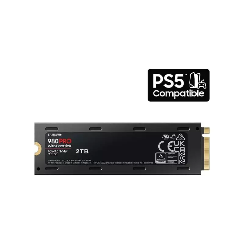 SAMSUNG 980 PRO 2TB WITH HEATSINK PCIE GEN 4 NVME M.2 INTERNAL SSD-1