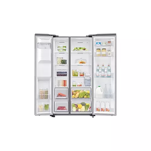 SAMSUNG RS74R5101SL/TL 676L FRENCH T-Door No Frost SpaceMax Technology Refrigeator - 4