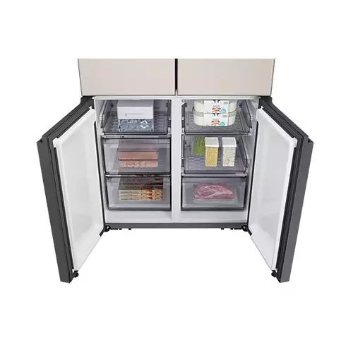 SAMSUNG RF60A91C380 644L FRENCH 4-Door No Frost BESPOKE Technology Refrigeator - 4