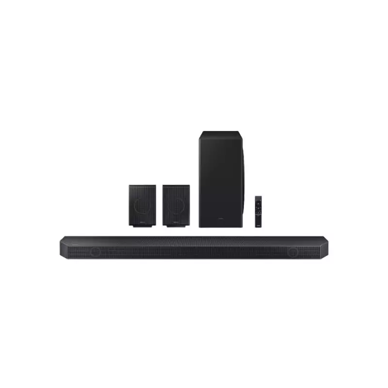 Samsung Q930C Q-Series Cinematic Subwoofer Soundbar with Rear Speakers