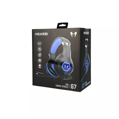 Microlab G7 Dual mode Gaming Stereo Headphone - 4